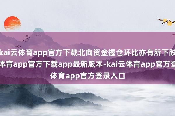 kai云体育app官方下载北向资金握仓环比亦有所下跌-kai云体育app官方下载app最新版本-kai云体育app官方登录入口