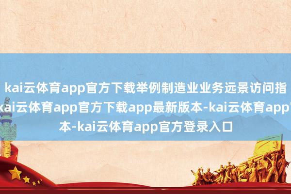 kai云体育app官方下载举例制造业业务远景访问指数大幅下滑-kai云体育app官方下载app最新版本-kai云体育app官方登录入口